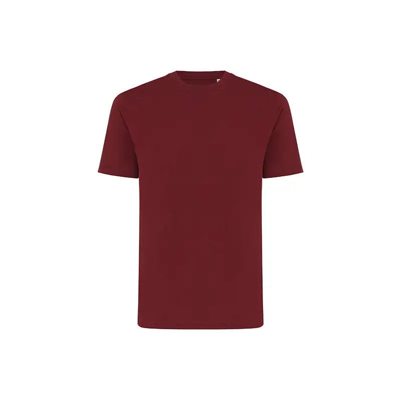 Sierra Burgundy Lightweight Recycled Cotton T-Shirt