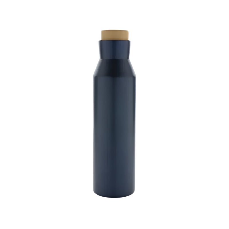 Blue Stainless Steel Vacuum Bottle