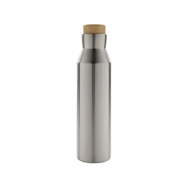 Silver Stainless Steel Vacuum Bottle