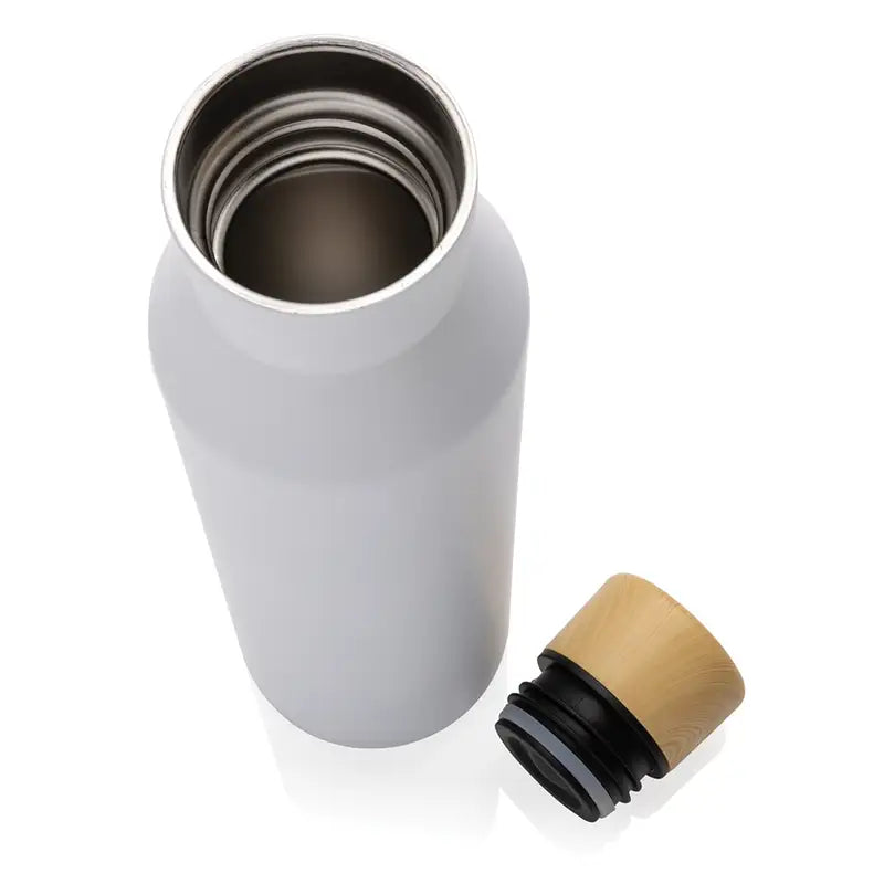 White Stainless Steel Vacuum Bottle