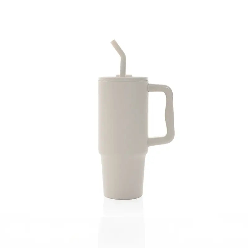 Deluxe 900ml Stainless Steel Tumbler - Beige