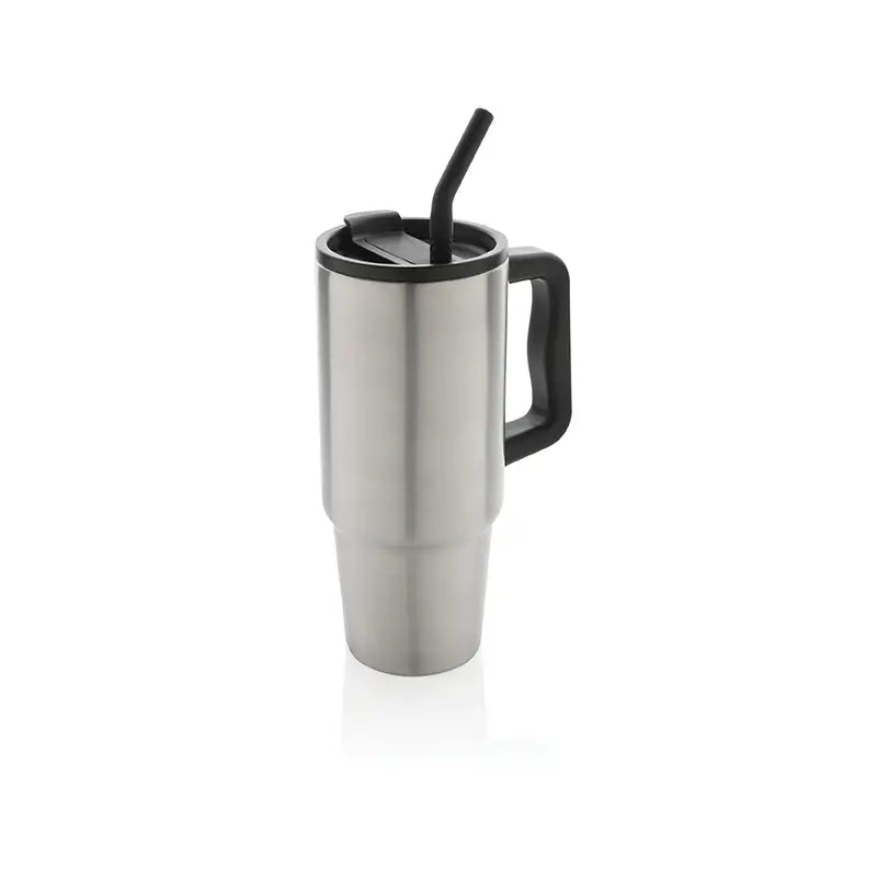Deluxe 900ml Stainless Steel Tumbler - Silver