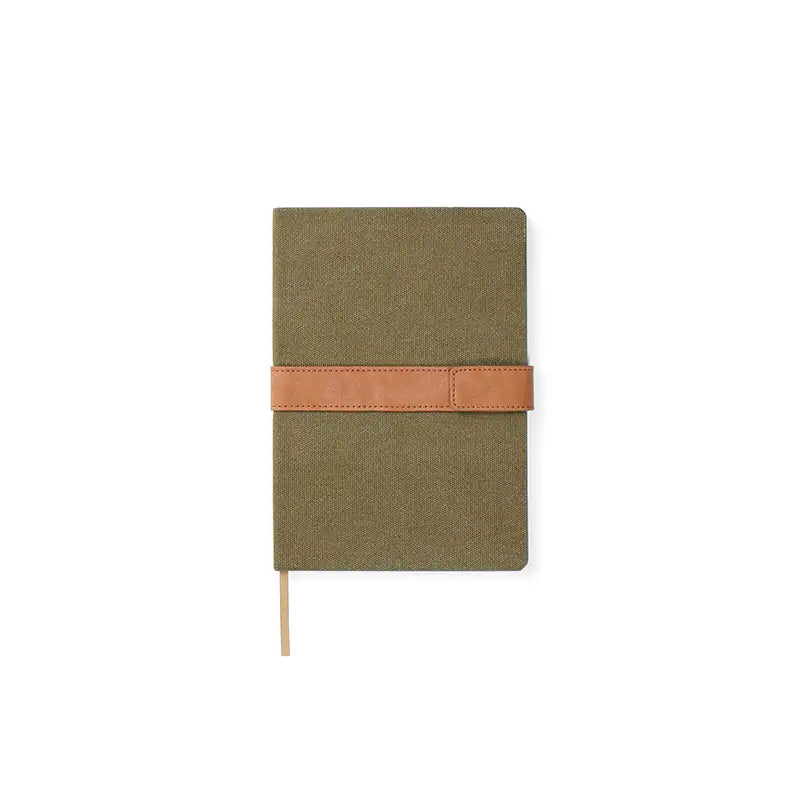 Green Recycled Paper Notebook
