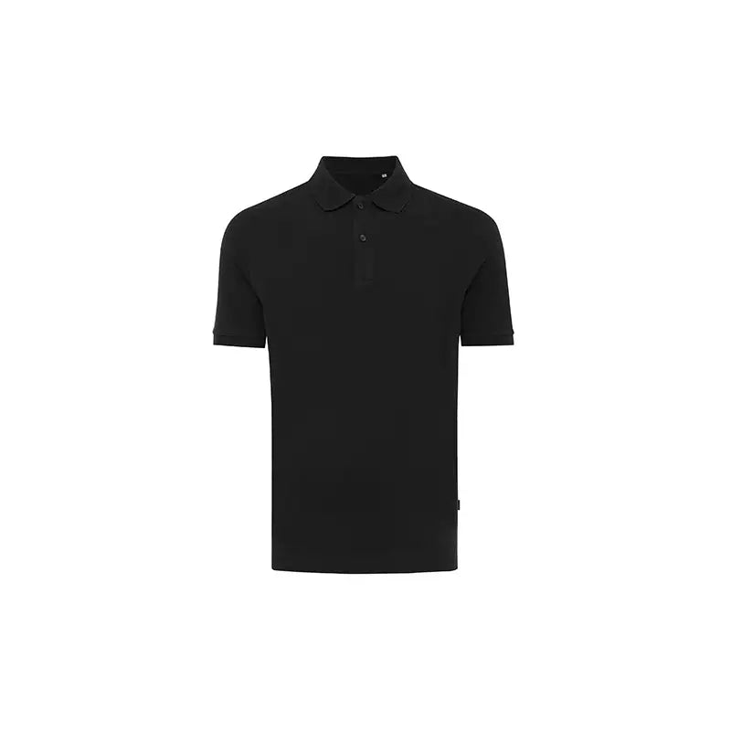 Yosemite Black Recycled Cotton Polo Shirt