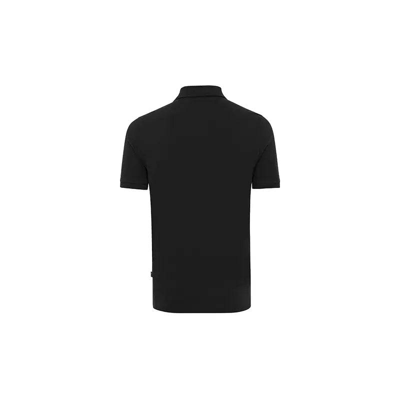 Yosemite Black Recycled Cotton Polo Shirt