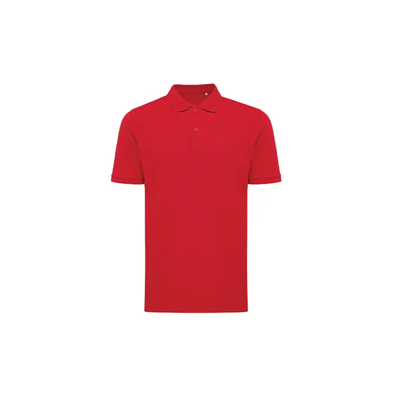 Yosemite Red Recycled Cotton Polo Shirt