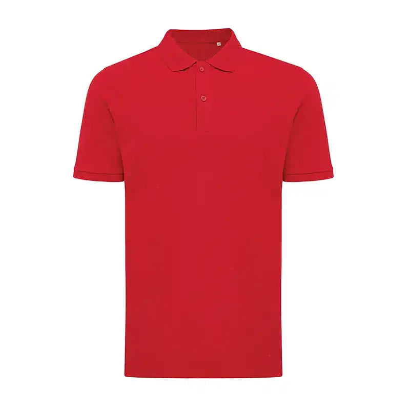 Yosemite Red Recycled Cotton Polo Shirt